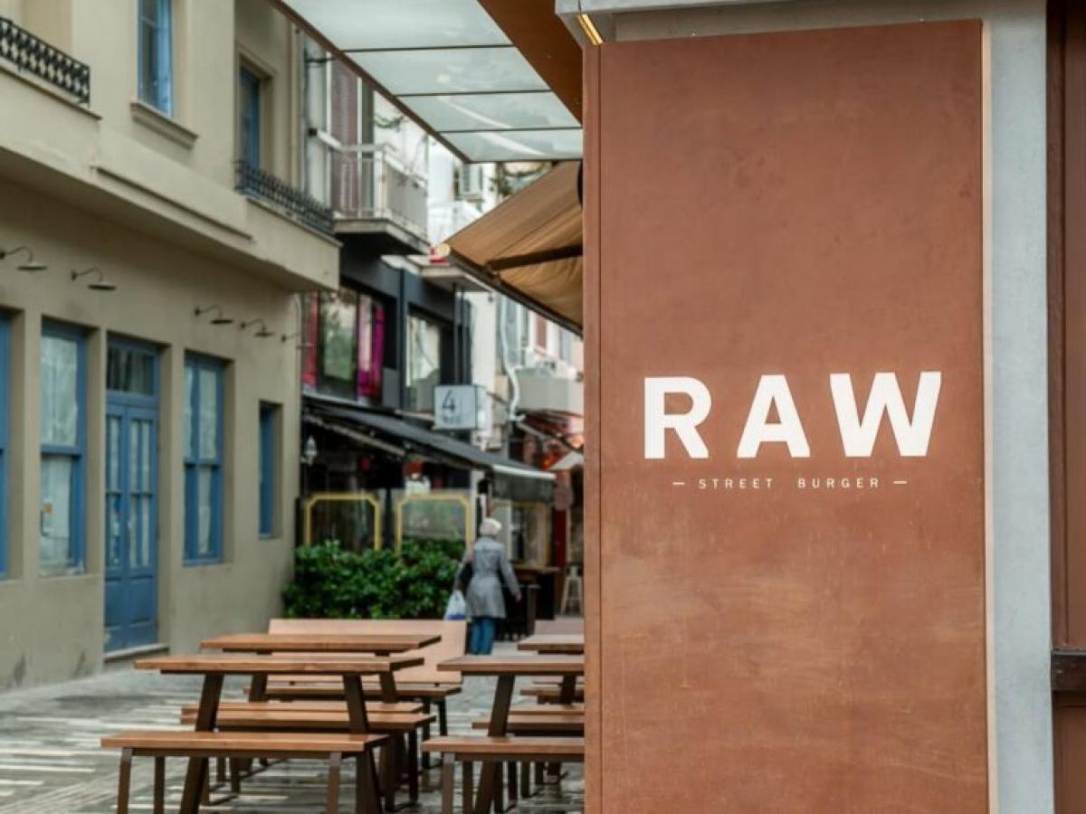 FRANCHISE RAW Street Burger: Παρουσία στο Χαλάνδρι